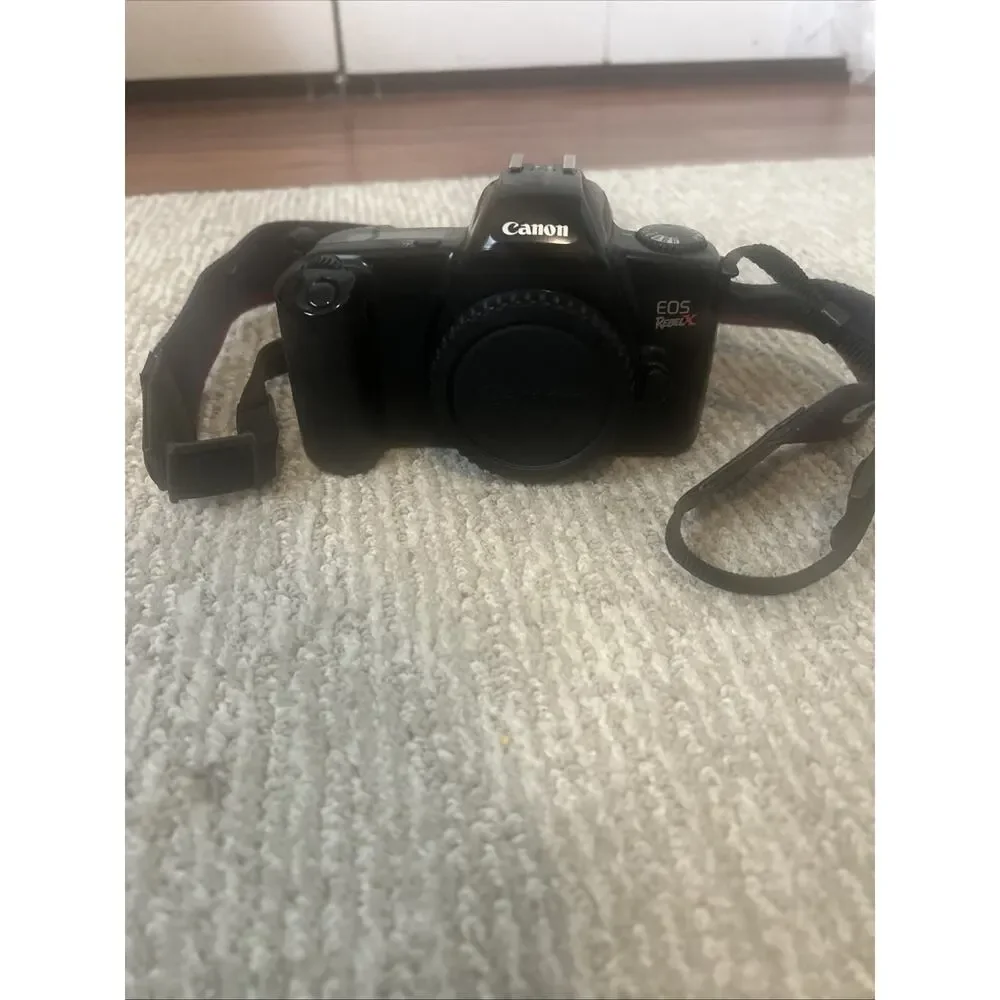 Canon EOS Rebel XS 35mm SLR Film Camera Body Only Tested Fully Functional